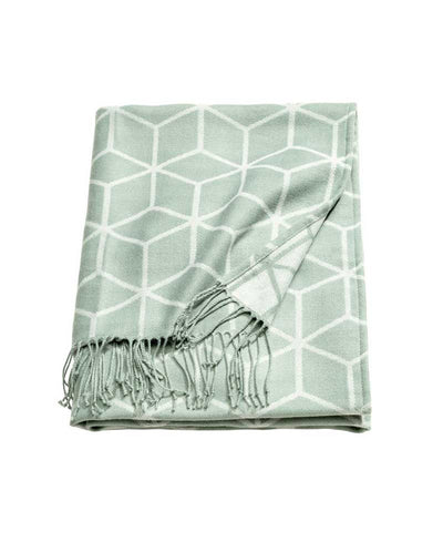 [Sample] Fog Linen Chambray Towel - Beige Stripe