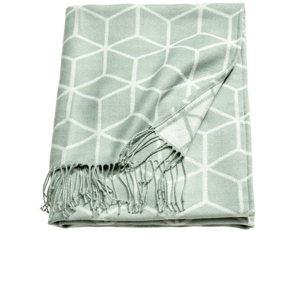 [Sample] Fog Linen Chambray Towel - Beige Stripe
